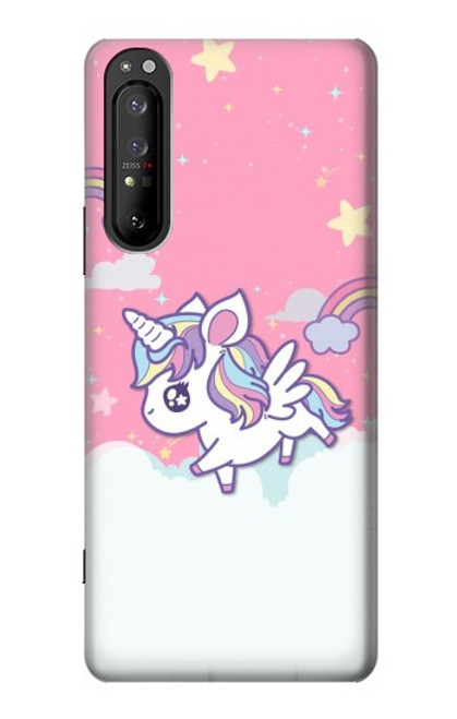 S3518 Unicorn Cartoon Case For Sony Xperia 1 II