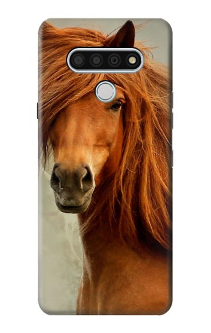 S1595 Beautiful Brown Horse Case For LG Stylo 6