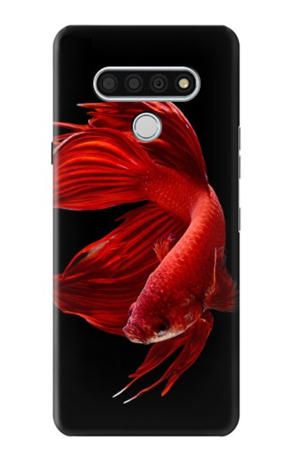 S2092 Red Siamese Fighting Fish Case For LG Stylo 6