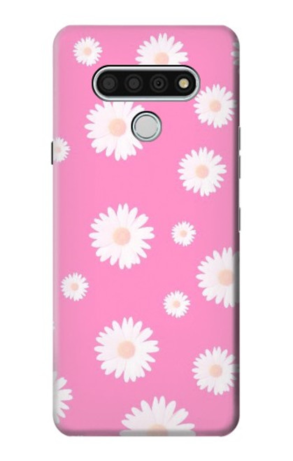 S3500 Pink Floral Pattern Case For LG Stylo 6