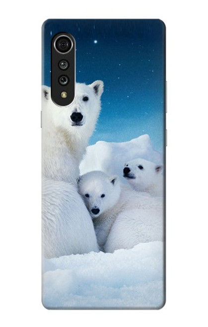 S0285 Polar Bear Family Arctic Case For LG Velvet