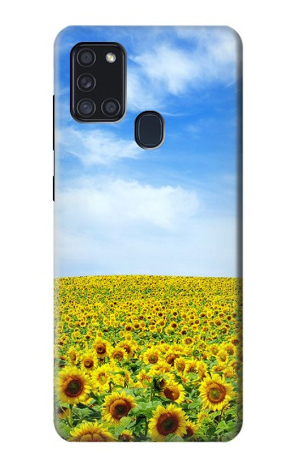 S0232 Sunflower Case For Samsung Galaxy A21s