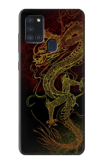 S0354 Chinese Dragon Case For Samsung Galaxy A21s