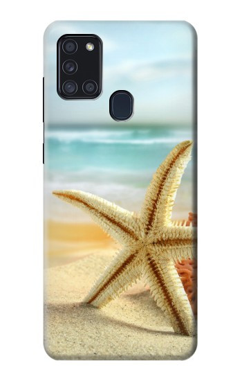 S1117 Starfish on the Beach Case For Samsung Galaxy A21s