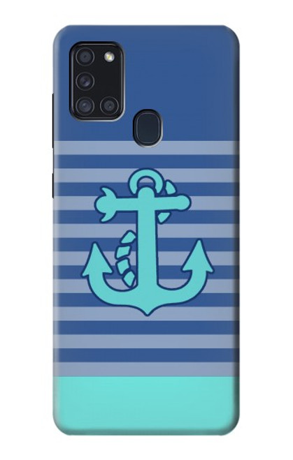 S2081 Nautical Anchor Case For Samsung Galaxy A21s