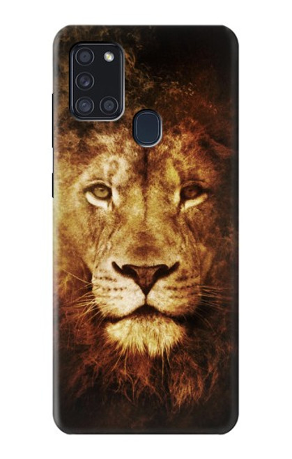 S3182 Lion Case For Samsung Galaxy A21s