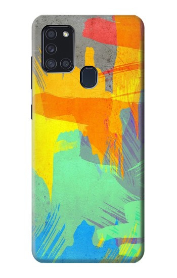 S3423 Brush Stroke Case For Samsung Galaxy A21s