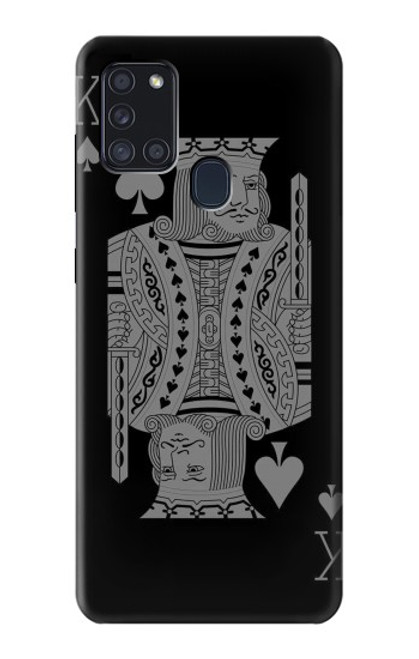 S3520 Black King Spade Case For Samsung Galaxy A21s