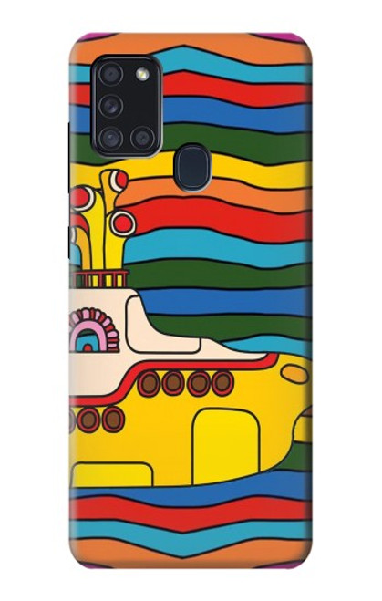 S3599 Hippie Submarine Case For Samsung Galaxy A21s