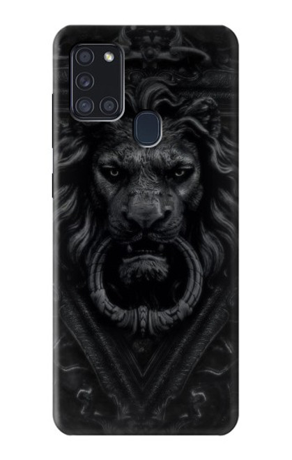 S3619 Dark Gothic Lion Case For Samsung Galaxy A21s
