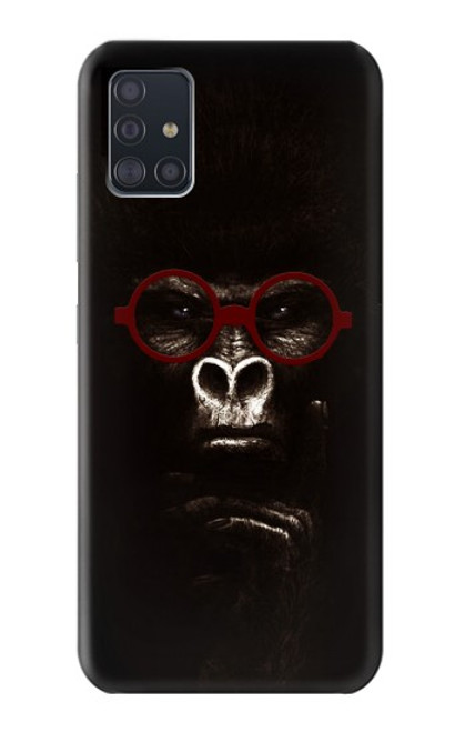 S3529 Thinking Gorilla Case For Samsung Galaxy A51 5G