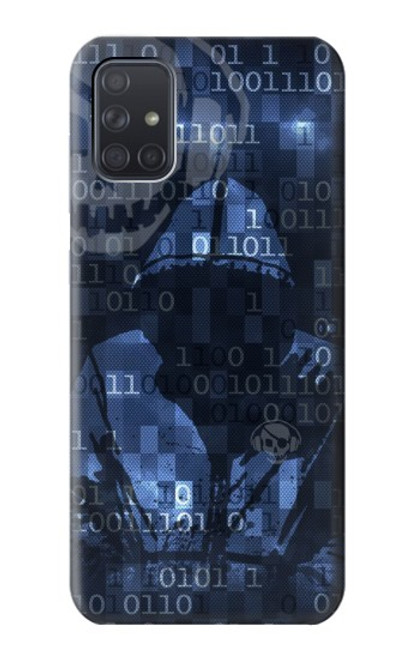 S3431 Digital Code Cyber Hacker Case For Samsung Galaxy A71 5G