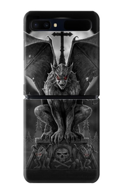 S0850 Gargoyle Devil Demon Case For Samsung Galaxy Z Flip 5G