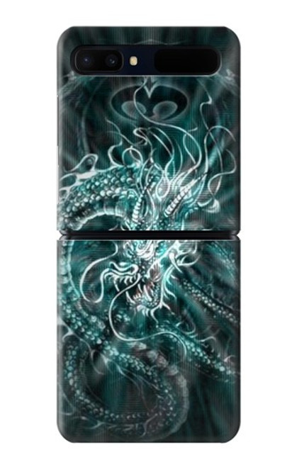 S1006 Digital Chinese Dragon Case For Samsung Galaxy Z Flip 5G