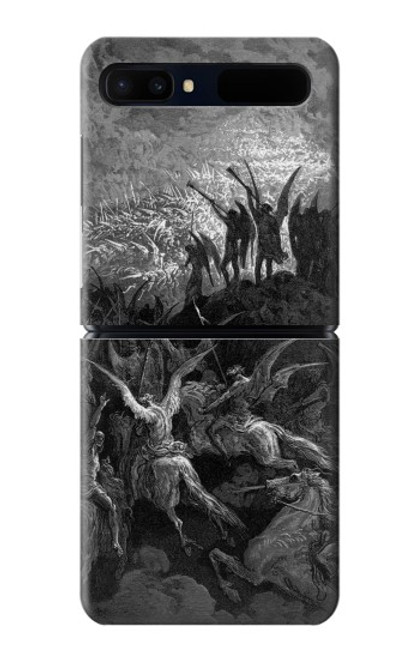 S1026 Gustave Dore Paradise Lost Case For Samsung Galaxy Z Flip 5G