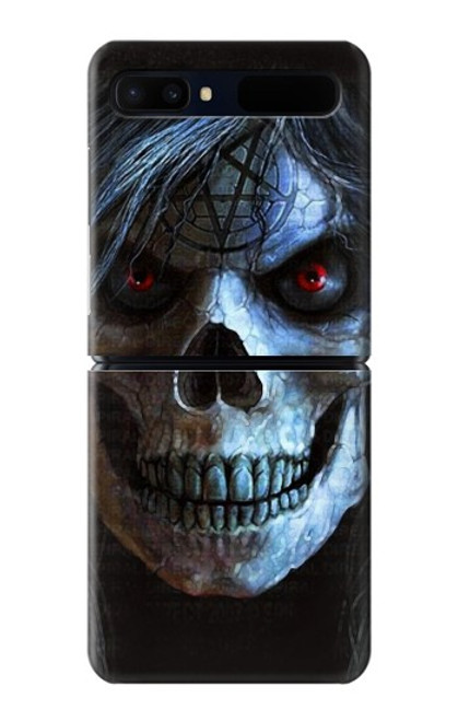 S2585 Evil Death Skull Pentagram Case For Samsung Galaxy Z Flip 5G