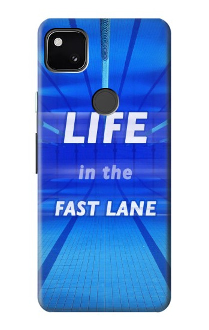 S3136 Life in the Fast Lane Swimming Pool Case For Google Pixel 4a
