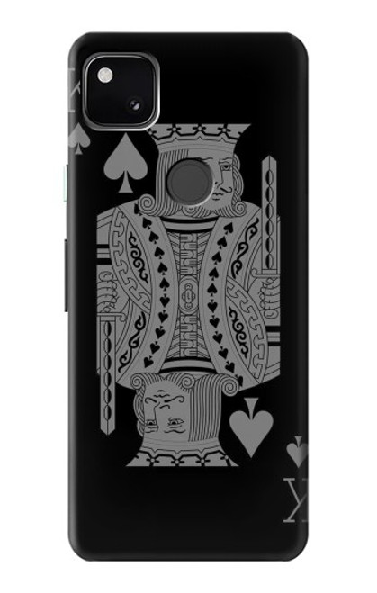 S3520 Black King Spade Case For Google Pixel 4a