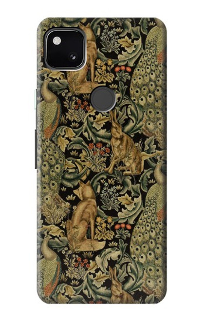 S3661 William Morris Forest Velvet Case For Google Pixel 4a