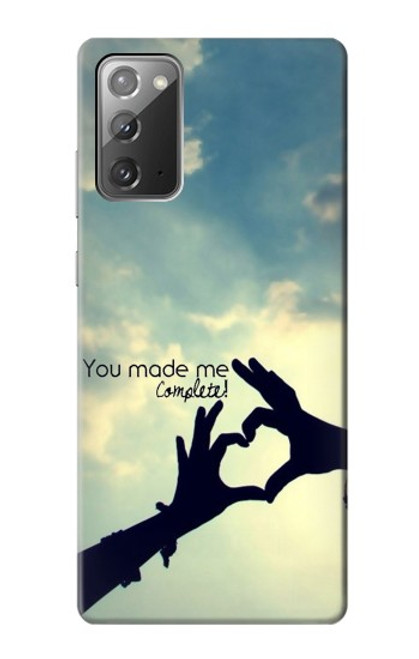 S2640 You Made Me Complete Love Case For Samsung Galaxy Note 20