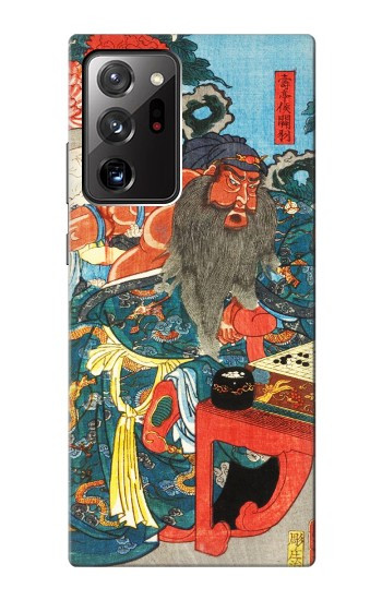 S1826 Utagawa Kuniyoshi Guan Yu Case For Samsung Galaxy Note 20 Ultra, Ultra 5G