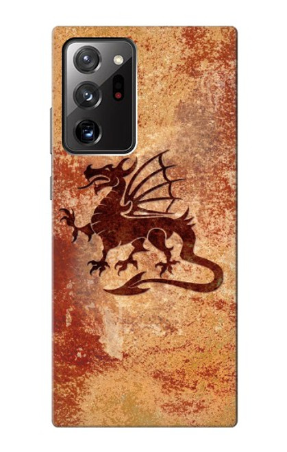 S2485 Dragon Metal Texture Graphic Printed Case For Samsung Galaxy Note 20 Ultra, Ultra 5G