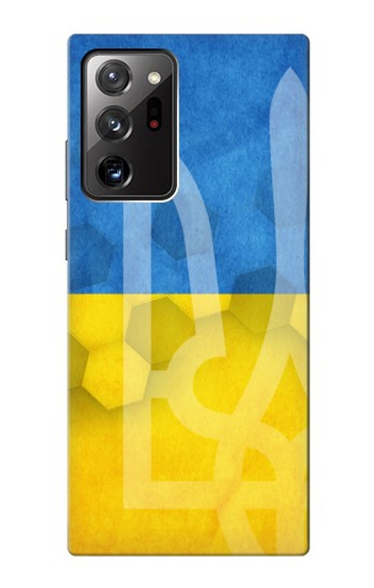 S3006 Ukraine Football Soccer Case For Samsung Galaxy Note 20 Ultra, Ultra 5G