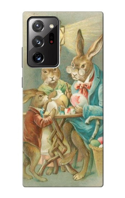 S3164 Easter Rabbit Family Case For Samsung Galaxy Note 20 Ultra, Ultra 5G