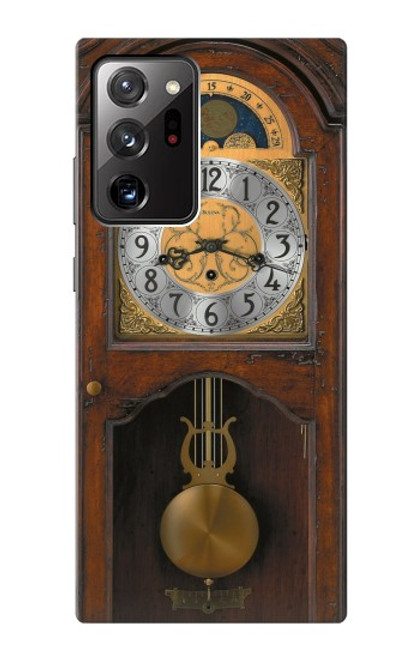 S3173 Grandfather Clock Antique Wall Clock Case For Samsung Galaxy Note 20 Ultra, Ultra 5G