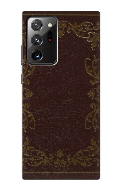 S3553 Vintage Book Cover Case For Samsung Galaxy Note 20 Ultra, Ultra 5G