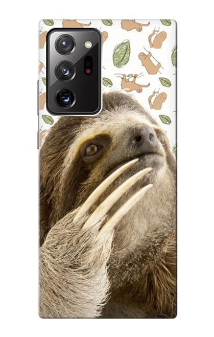 S3559 Sloth Pattern Case For Samsung Galaxy Note 20 Ultra, Ultra 5G