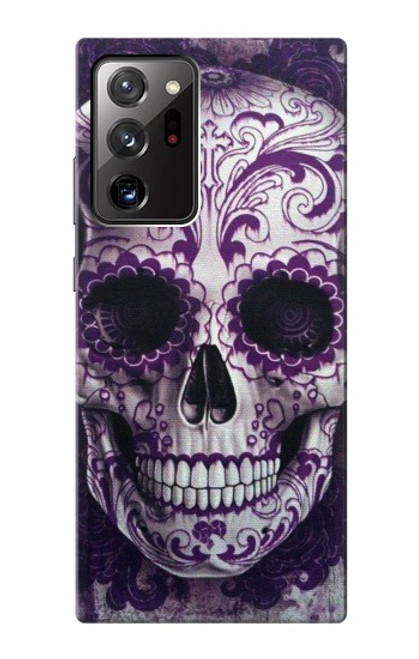 S3582 Purple Sugar Skull Case For Samsung Galaxy Note 20 Ultra, Ultra 5G