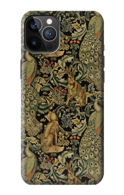 S3661 William Morris Forest Velvet Case For iPhone 12, iPhone 12 Pro