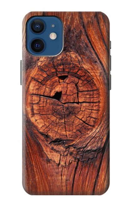 S0603 Wood Graphic Printed Case For iPhone 12 mini