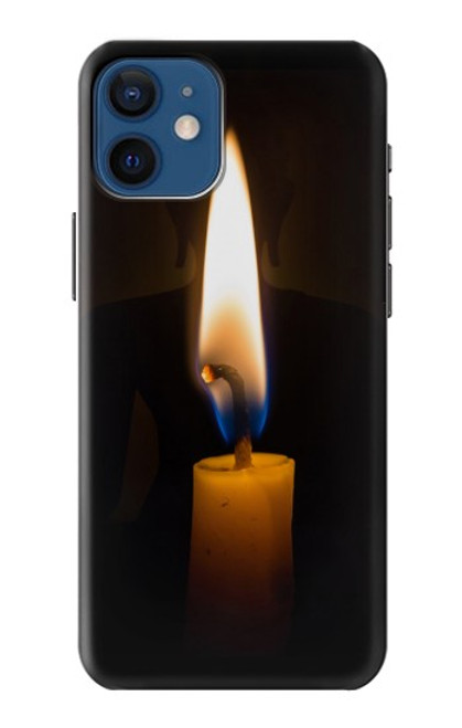 S3530 Buddha Candle Burning Case For iPhone 12 mini
