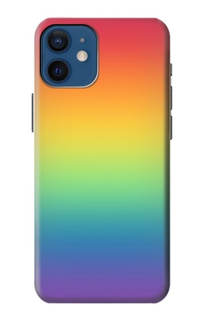 S3698 LGBT Gradient Pride Flag Case For iPhone 12 mini