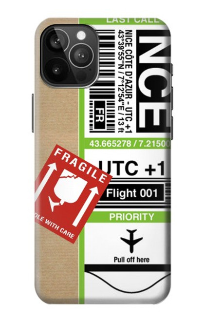 S3543 Luggage Tag Art Case For iPhone 12 Pro Max