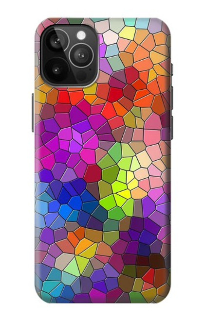 S3677 Colorful Brick Mosaics Case For iPhone 12 Pro Max