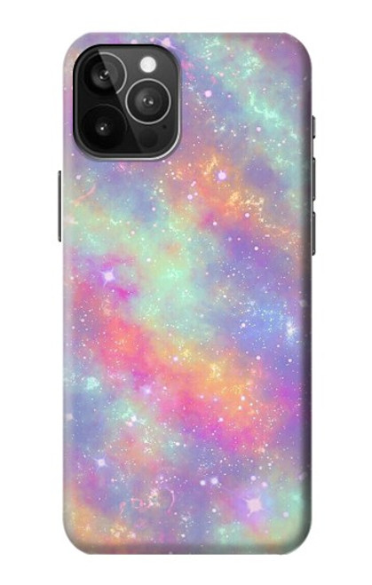 S3706 Pastel Rainbow Galaxy Pink Sky Case For iPhone 12 Pro Max