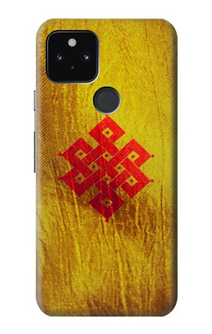S2318 Eternal Knot Buddhist Spiritual Meditation Case For Google Pixel 5