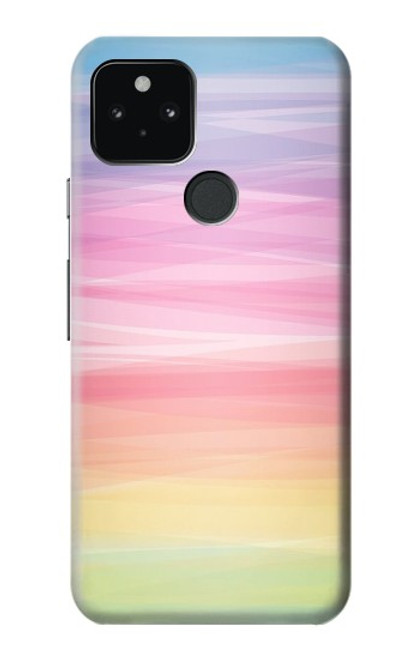 S3507 Colorful Rainbow Pastel Case For Google Pixel 5