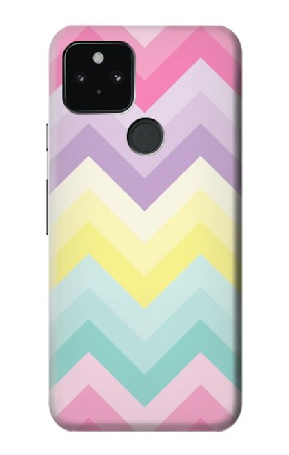 S3514 Rainbow Zigzag Case For Google Pixel 5