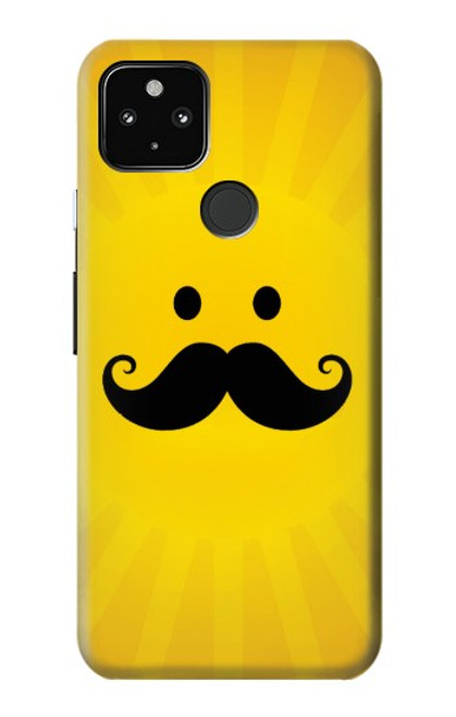 S1145 Yellow Mustache Sun Case For Google Pixel 4a 5G