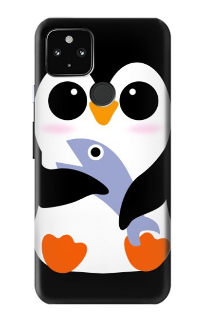 S2631 Cute Baby Penguin Case For Google Pixel 4a 5G