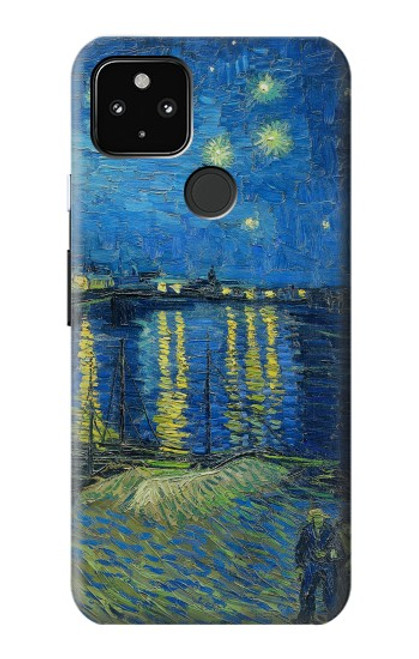 S3336 Van Gogh Starry Night Over the Rhone Case For Google Pixel 4a 5G