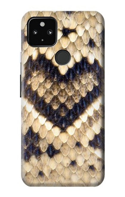 S3417 Diamond Rattle Snake Graphic Print Case For Google Pixel 4a 5G