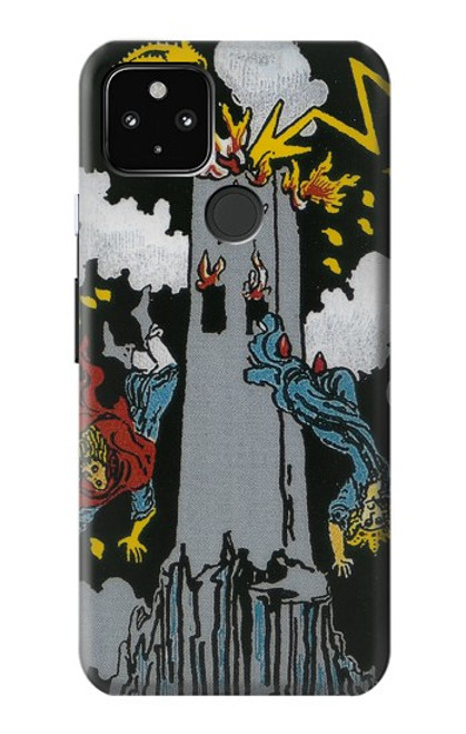 S3745 Tarot Card The Tower Case For Google Pixel 4a 5G