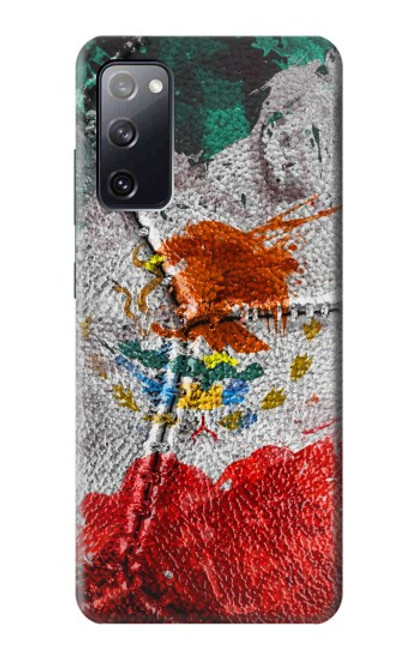 S3314 Mexico Flag Vinatage Football Graphic Case For Samsung Galaxy S20 FE