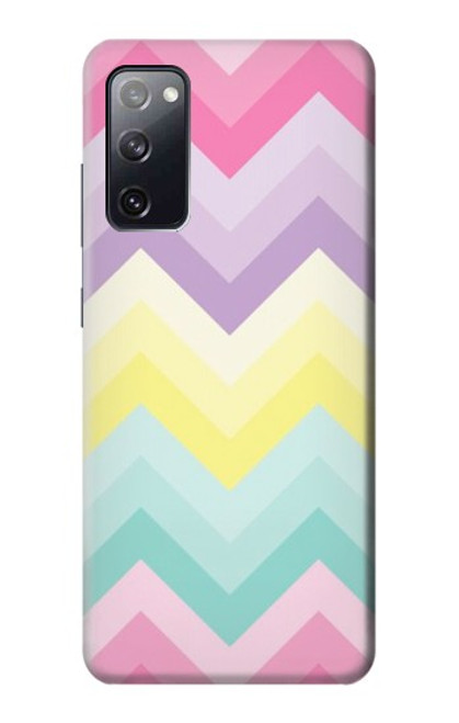 S3514 Rainbow Zigzag Case For Samsung Galaxy S20 FE