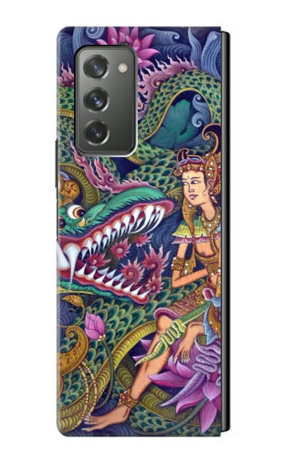 S1240 Bali Painting Case For Samsung Galaxy Z Fold2 5G